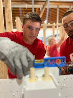 Evan Berns loves the fact that the trade is always offering new challenges and opportunities. Evan Berns loves the fact that the trade is always offering new challenges and opportunities.