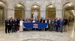 Group photo in the Senate Office Building. Group photo in the Senate Office Building.