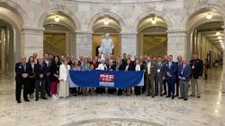 Group photo in the Senate Office Building. Group photo in the Senate Office Building.