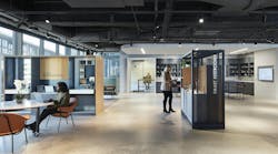 Sloan’s Chicago Fulton Market District flagship showroom and office space was recognized last year as the world’s first commercial plumbing showroom to be both LEED and WELL certified. Sloan’s Chicago Fulton Market District flagship showroom and office space was recognized last year as the world’s first commercial plumbing showroom to be both LEED and WELL certified.