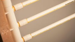 CPVC piping. CPVC piping.