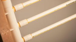 CPVC piping. CPVC piping.