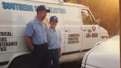 Owner Ted Puzio and son. Owner Ted Puzio and son.