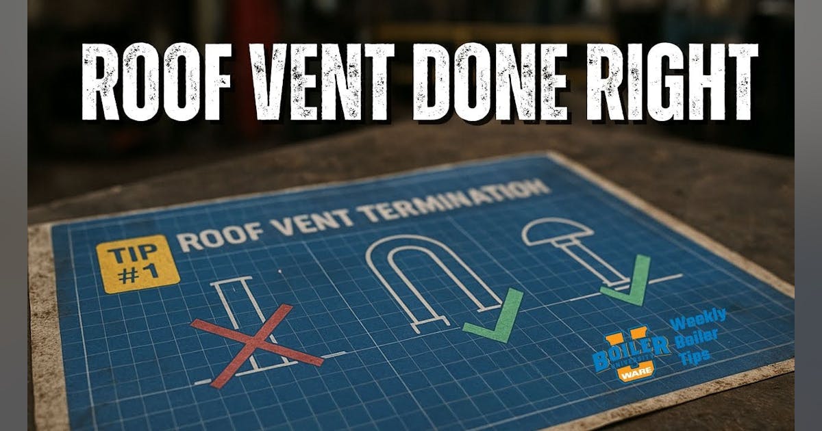 Regulator & Vent Lines 101: Safe Roof Termination Practices