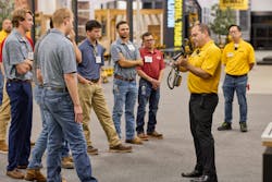The group from Pennsylvania College of Technology, visited as part of DEWALT’s ongoing commitment to supporting and inspiring the next generation of skilled trades professionals. The group from Pennsylvania College of Technology, visited as part of DEWALT’s ongoing commitment to supporting and inspiring the next generation of skilled trades professionals.