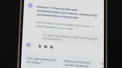FieldMind AI assistant on a mobile device. FieldMind AI assistant on a mobile device.