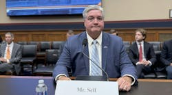 Kevin Sell prepares to give testimony before the US Congress. Kevin Sell prepares to give testimony before the US Congress.