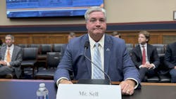 Kevin Sell prepares to give testimony before the US Congress. Kevin Sell prepares to give testimony before the US Congress.