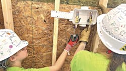 “Let’s Build Construction Careers” Camp for Girls in Canfield, Ohio. “Let’s Build Construction Careers” Camp for Girls in Canfield, Ohio.