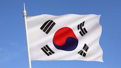 The flag of South Korea. The flag of South Korea.