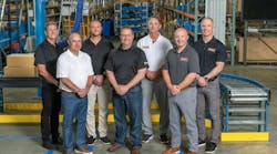 (Left to right) back row: CEO-Alan Lipp, CEO-Marc Schlessinger, VP of Operations-Glenn Bruce, VP of Procurement-James Maloney. Front Row: VP of Sales-Don Russell, President-Darren Hilliard, CFO-Michael Wolosyzn. (Left to right) back row: CEO-Alan Lipp, CEO-Marc Schlessinger, VP of Operations-Glenn Bruce, VP of Procurement-James Maloney. Front Row: VP of Sales-Don Russell, President-Darren Hilliard, CFO-Michael Wolosyzn.