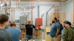 At the IDC attendees can interact directly with equipment, instructors, and peers. At the IDC attendees can interact directly with equipment, instructors, and peers.