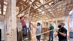 At the new Uponor Experience Center in Apple Valley, Minn. At the new Uponor Experience Center in Apple Valley, Minn.