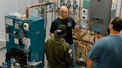 Training session at Taco's state-of-the-art Innovation & Development Center (IDC) in Cranston, R.I. Training session at Taco's state-of-the-art Innovation & Development Center (IDC) in Cranston, R.I.