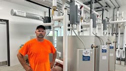 Pictured: Fred Ritchey from Haier Plumbing in Okawville, IL. Pictured: Fred Ritchey from Haier Plumbing in Okawville, IL.