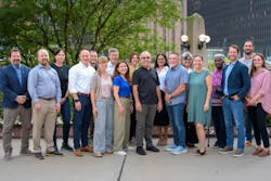 AWE’s Board of Directors pose for a photo along the Chicago Riverwalk after wrapping up a pre-Symposium Q3 Board Meeting. AWE’s Board of Directors pose for a photo along the Chicago Riverwalk after wrapping up a pre-Symposium Q3 Board Meeting.