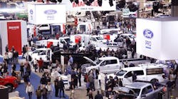 a view of the expo hall at work truck week 2025 a view of the expo hall at work truck week 2025