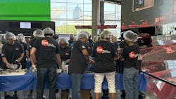 Volunteers from Rheem and other companies packed nine million nutritious, shelf-stable meals. Volunteers from Rheem and other companies packed nine million nutritious, shelf-stable meals.