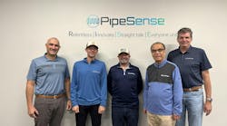The PipeSense leadership team is anticipating continued growth over the coming months. The PipeSense leadership team is anticipating continued growth over the coming months.