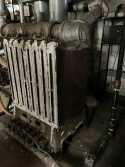 a gas boiler a gas boiler