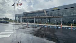 An exterior shot of the new 244,000 sq. ft. facility. An exterior shot of the new 244,000 sq. ft. facility.