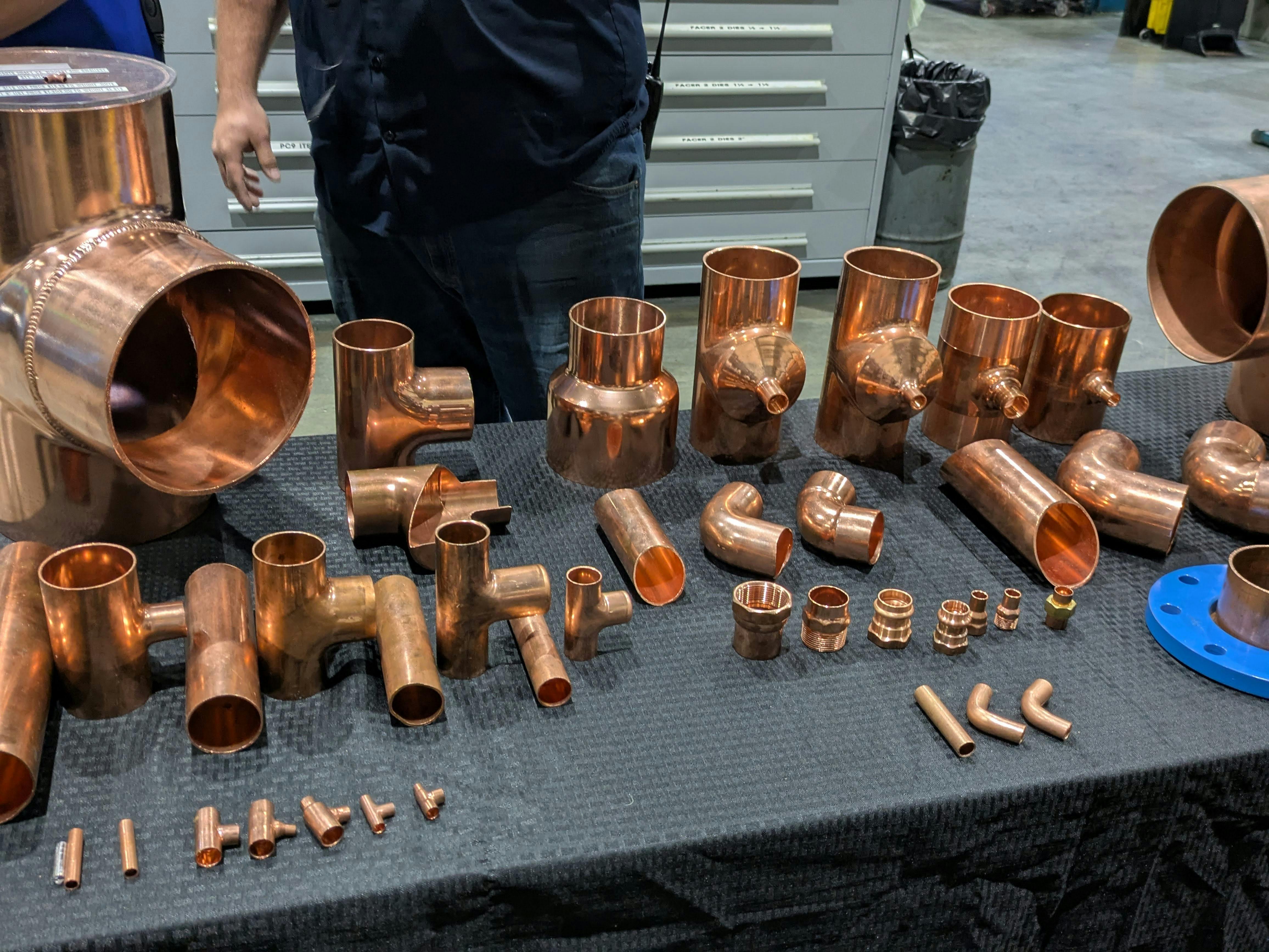 NIBCO manufactures an incredible range of products—3,085 SKUs are produced at Stuarts Draft.