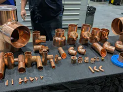 NIBCO manufactures an incredible range of products—3,085 SKUs are produced at Stuarts Draft. NIBCO manufactures an incredible range of products—3,085 SKUs are produced at Stuarts Draft.