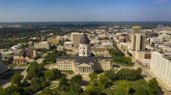 State capitol building in Topeka, KS. State capitol building in Topeka, KS.
