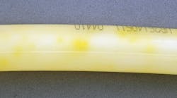 Pipe with popcorn. Pipe with popcorn.