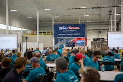 CEO John Thomas speaks at the opening ceremony. CEO John Thomas speaks at the opening ceremony.