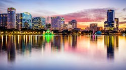 Orlando skyline Orlando skyline