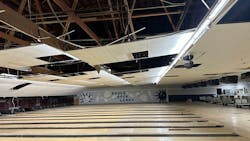 An interior shot, prior to the renovation. An interior shot, prior to the renovation.