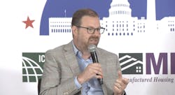 ICC's Ryan Colker speaks at the Innovative Housing Showcase on the National Mall in Washington, DC. ICC's Ryan Colker speaks at the Innovative Housing Showcase on the National Mall in Washington, DC.