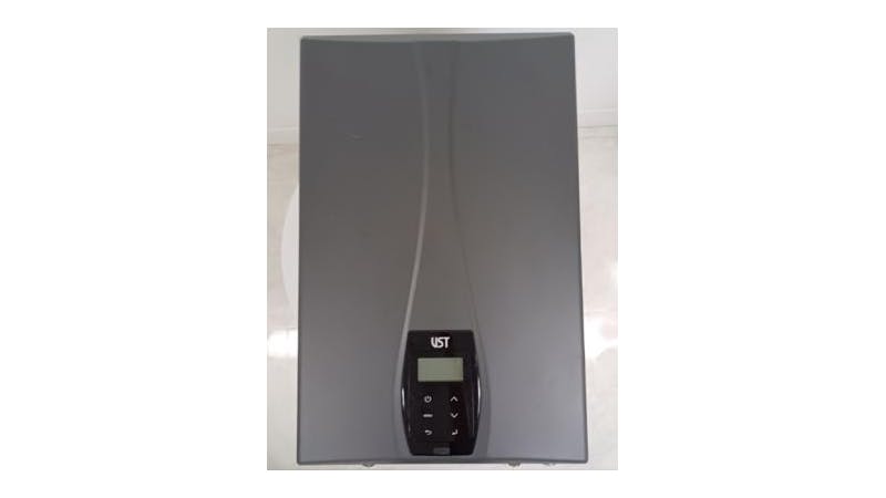 An example of one of the recalled VR Plus and VT Series Vesta Water Heaters.