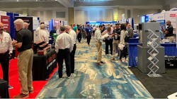 A shot from the floor of the Product Show at the Rosen Center Hotel, Orlando, FL, during the ASPE Technical Symposium. A shot from the floor of the Product Show at the Rosen Center Hotel, Orlando, FL, during the ASPE Technical Symposium.