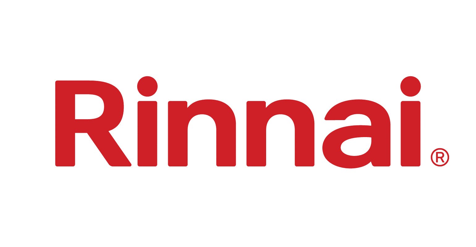 Rinnai logo.