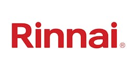 Rinnai logo. Rinnai logo.