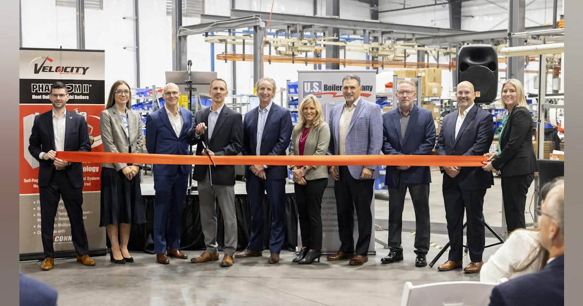 US Boiler Company Opens Condensing Center of Excellence in Lancaster, PA