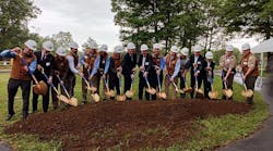 A shot of the groundbreaking ceremony in May of 2025. A shot of the groundbreaking ceremony in May of 2025.