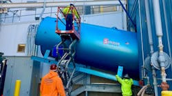 Ther 300HP Superior 3-pass wetback boiler. Ther 300HP Superior 3-pass wetback boiler.