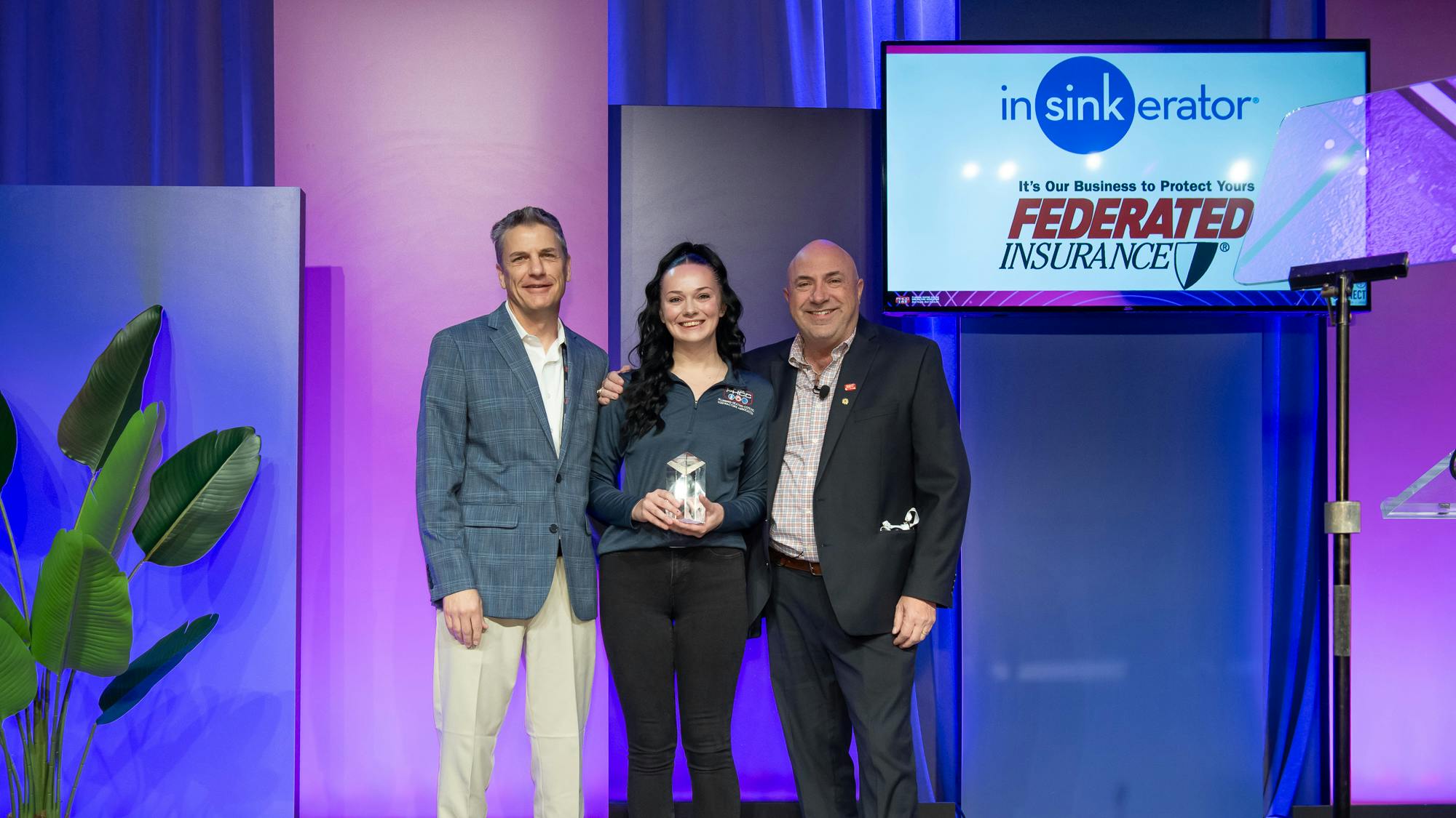 Valerie Butler named PHCC Plumbing Apprentice of the Year.