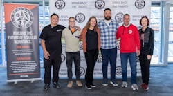 The Bring Back the Trades team and guests. The Bring Back the Trades team and guests.