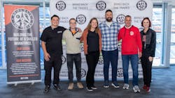 The Bring Back the Trades team and guests. The Bring Back the Trades team and guests.