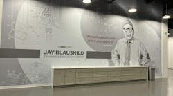 The entrance to the new training center. The entrance to the new training center.