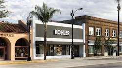 A Kohler storefront. A Kohler storefront.