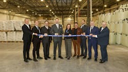 At the ribbon cutting ceremony. At the ribbon cutting ceremony.