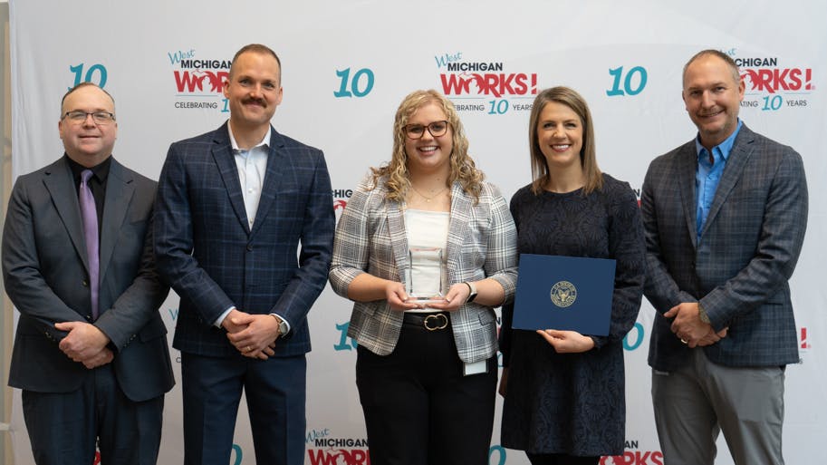 Brian Gruber, Kate Baumgardner, Jason Heist and Kelly Kroll.