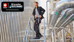 Man in high-end work apparel. Man in high-end work apparel.