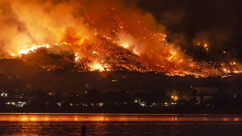 The Holy Fire At Lake Elsinore On August 9, 2018