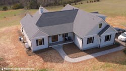 An exterior view of the Afton, VA home. An exterior view of the Afton, VA home.